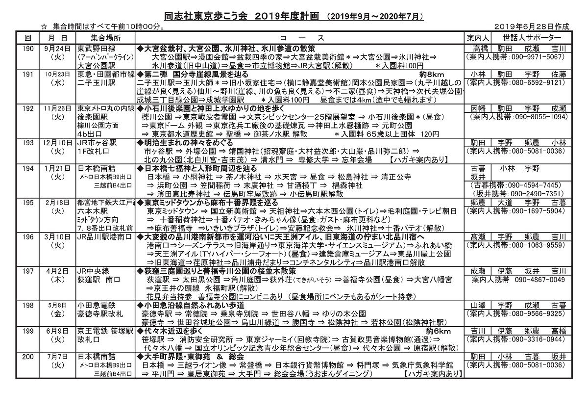 同志社東京歩こう会　2019年度計画表②-001.jpg